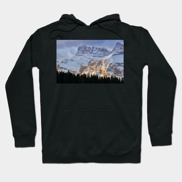 Golden Mount Rundle Hoodie by krepsher